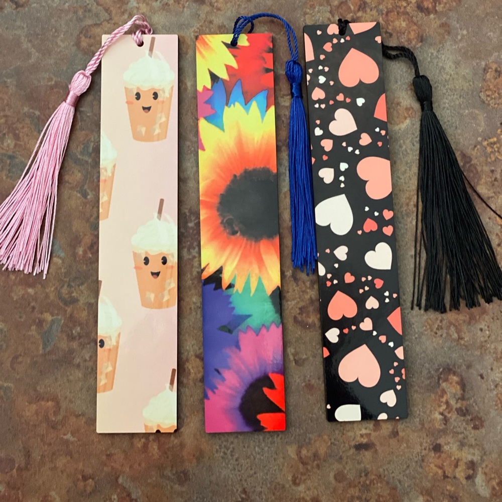Sublimation bookmarks